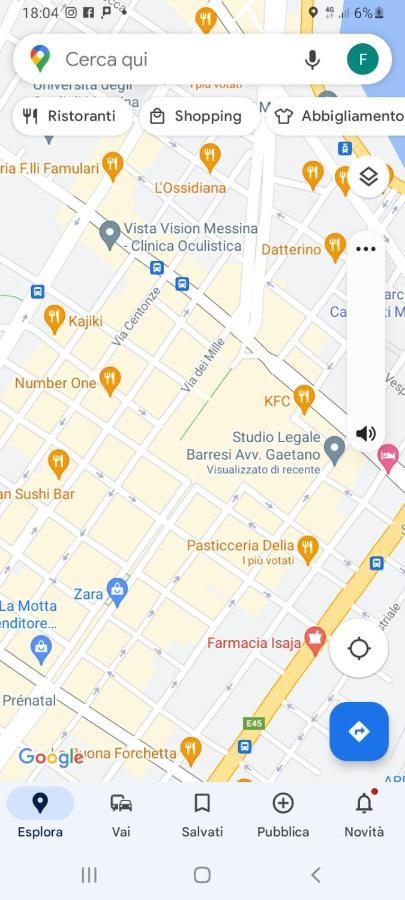 Appartamento incantevole al centro di Messina Esterno foto